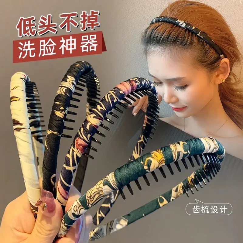 Non-Slip Toothed Hair Comb Headband for Women - Image 8