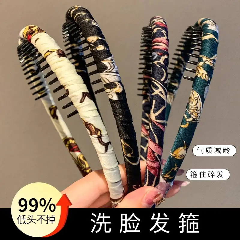 Non-Slip Toothed Hair Comb Headband for Women - Image 9