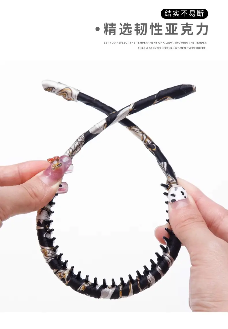 Non-Slip Toothed Hair Comb Headband for Women — feature 6