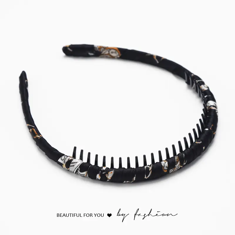 Non-Slip Toothed Hair Comb Headband for Women - Image 3