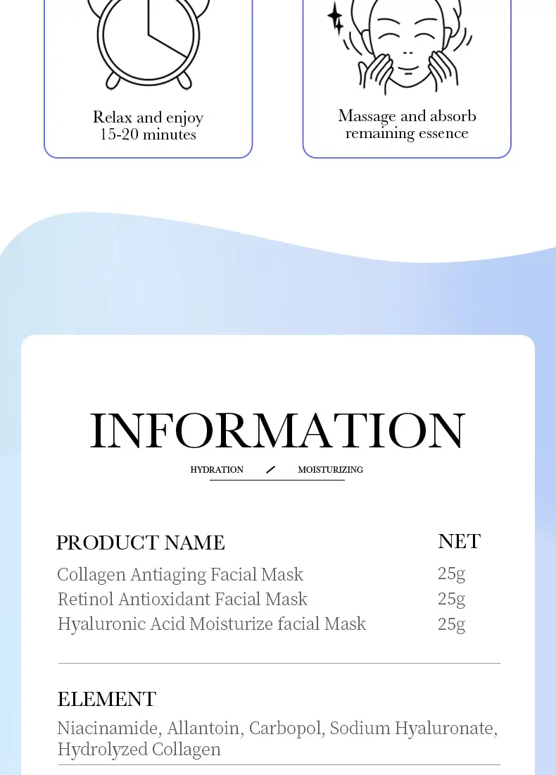 Full English BIOAOUA Hyaluronic Acid Moisturizing Facial Mask — feature 24