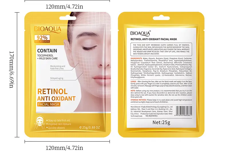 Full English BIOAOUA Hyaluronic Acid Moisturizing Facial Mask — feature 27