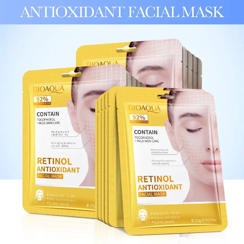 Full English BIOAOUA Hyaluronic Acid Moisturizing Facial Mask - Image 3