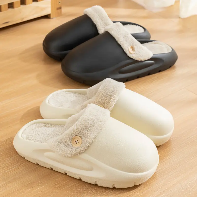 Waterproof Cotton Slippers Women Autumn Winter 2026 - Image 7