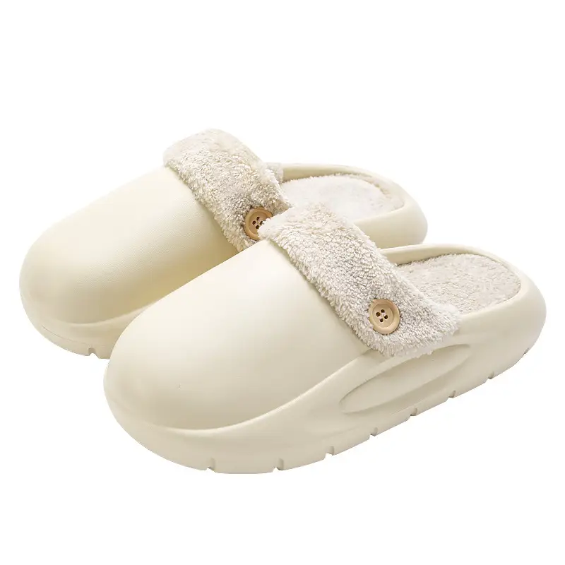 Waterproof Cotton Slippers Women Autumn Winter 2026 - Image 9
