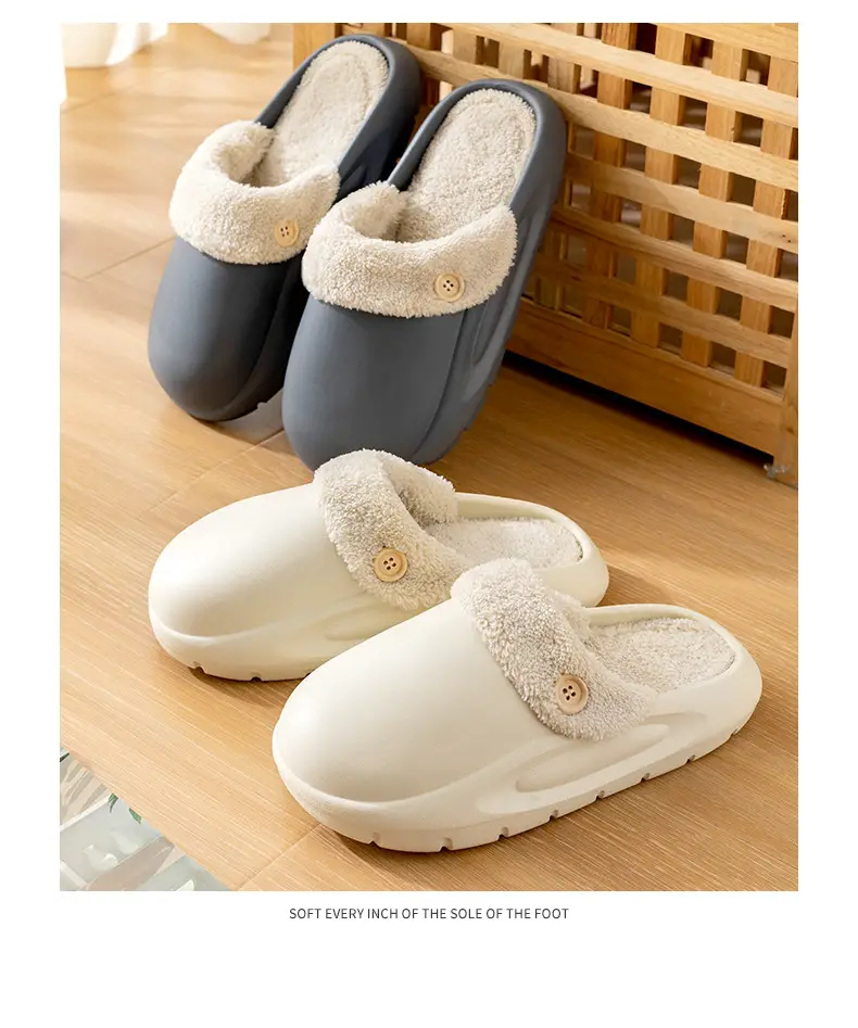 Waterproof Cotton Slippers Women Autumn Winter 2026 — feature 23