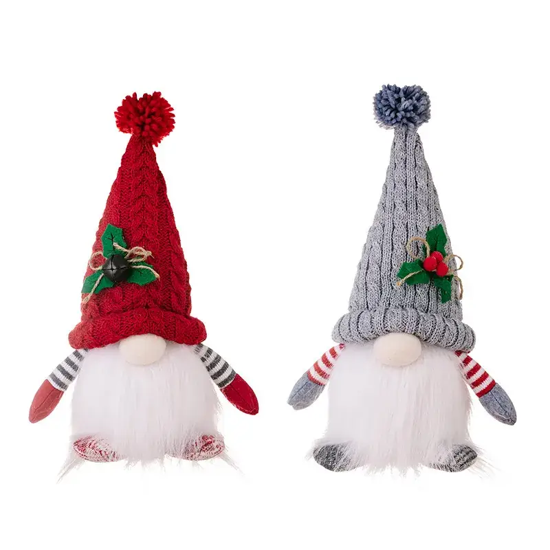Christmas Santa Doll Lamp Decor for Window & Desk