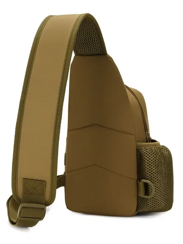 Men's Camo Military Style Shoulder Bag with Kettle Set - Image 6