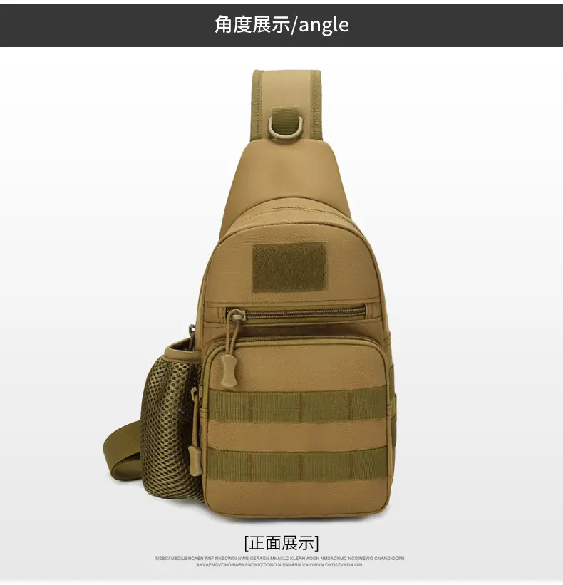 Men's Camo Military Style Shoulder Bag with Kettle Set — feature 28