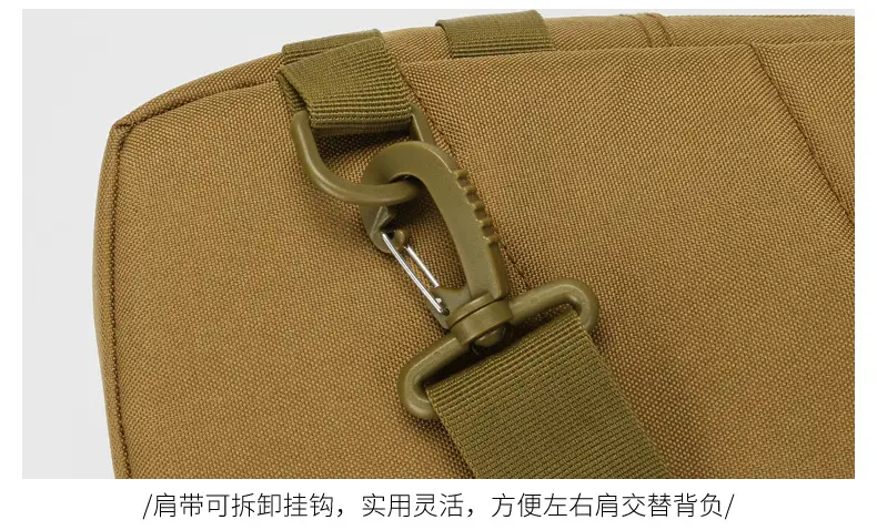 Men's Camo Military Style Shoulder Bag with Kettle Set — feature 35