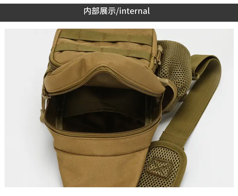 Men's Camo Military Style Shoulder Bag with Kettle Set — feature 39