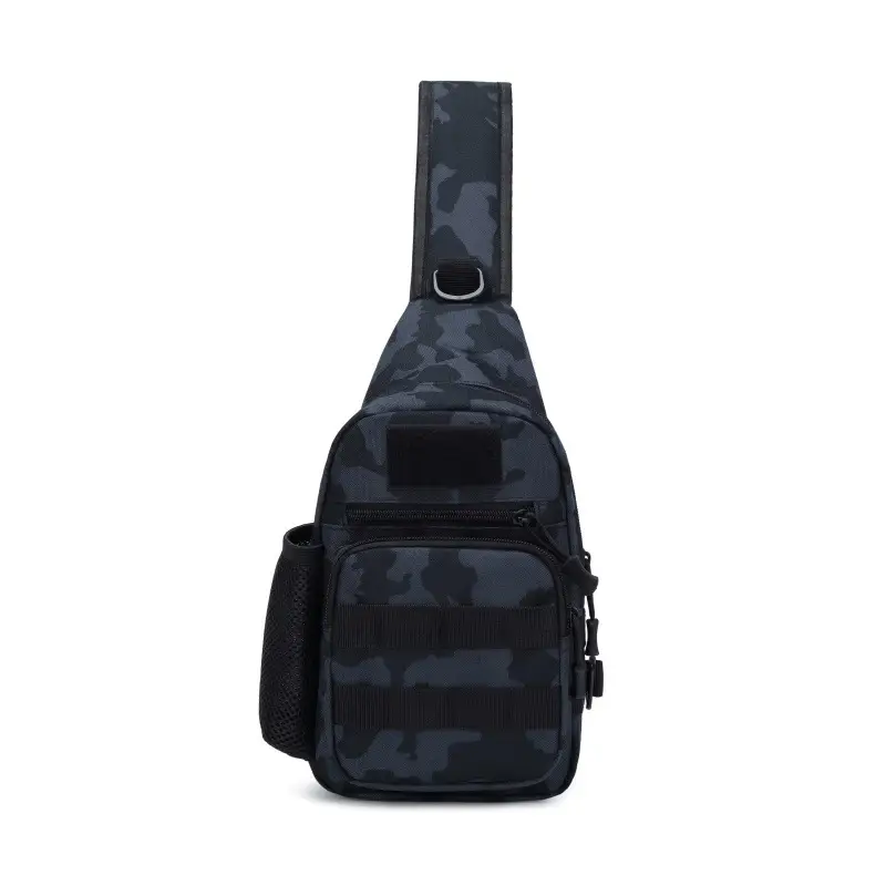 Men's Camo Military Style Shoulder Bag with Kettle Set - Image 4