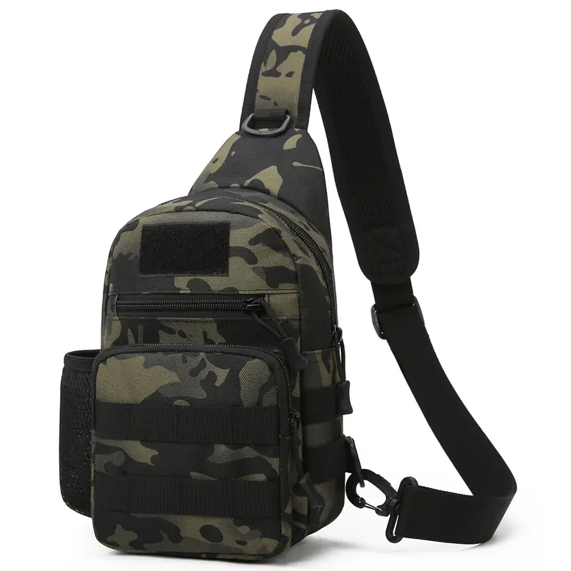 Men's Camo Military Style Shoulder Bag with Kettle Set - Image 3
