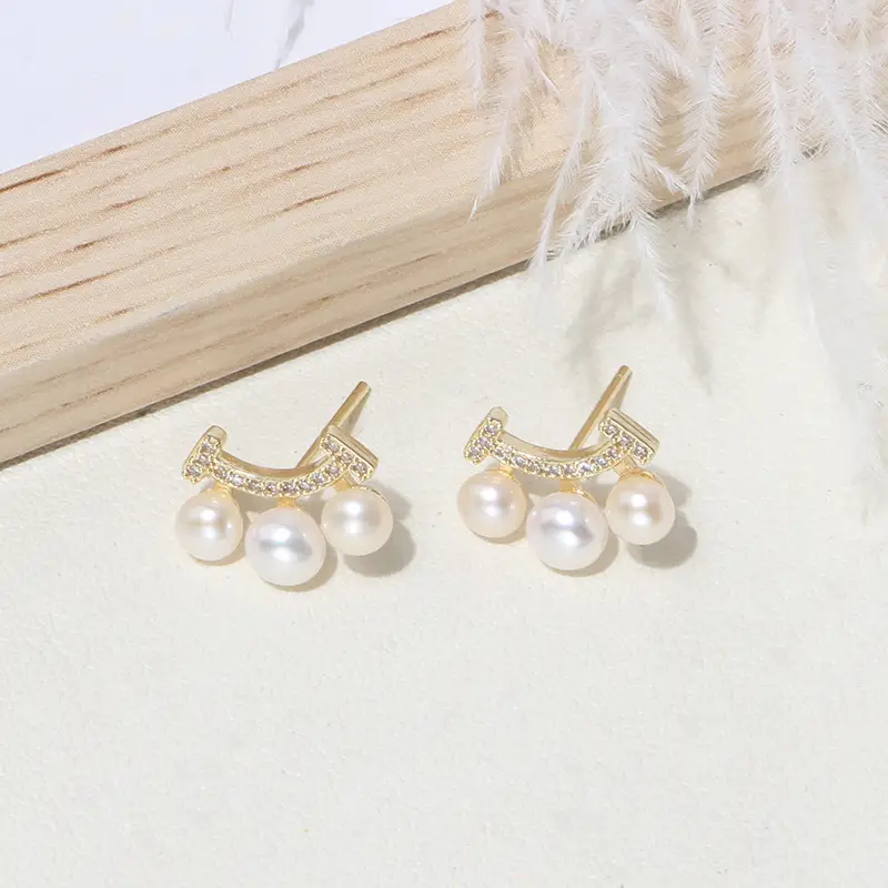Natural Freshwater Pearl Earrings for Women — feature 10