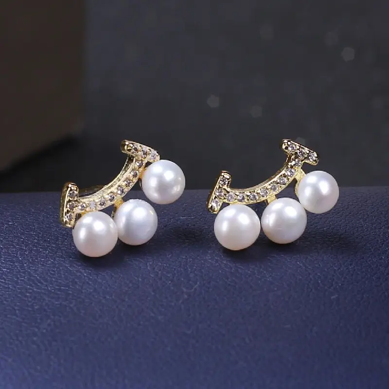 Natural Freshwater Pearl Earrings for Women — feature 13