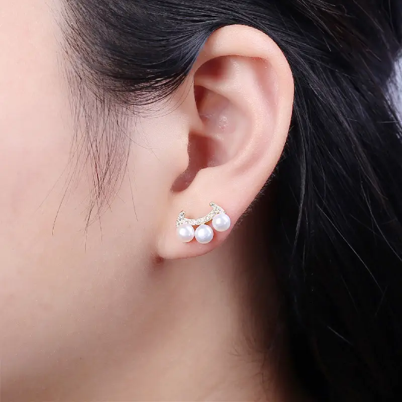 Natural Freshwater Pearl Earrings for Women — feature 4