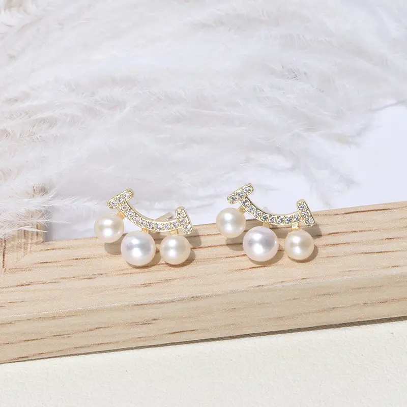 Natural Freshwater Pearl Earrings for Women — feature 9