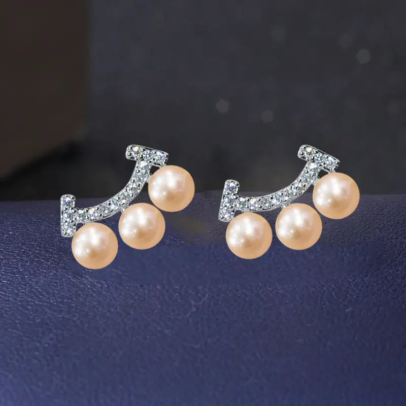 Natural Freshwater Pearl Earrings for Women - Image 5