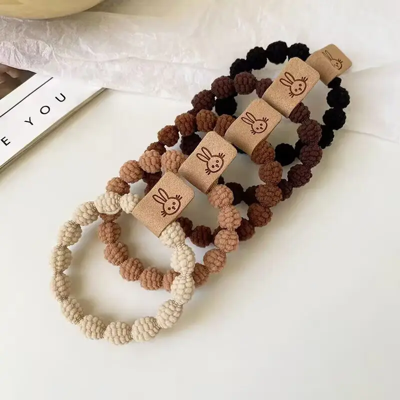 Black Braided Hair Band 10 Pack High Elastic — feature 26