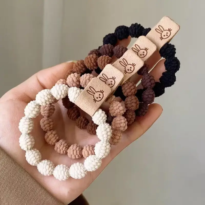 Black Braided Hair Band 10 Pack High Elastic — feature 28