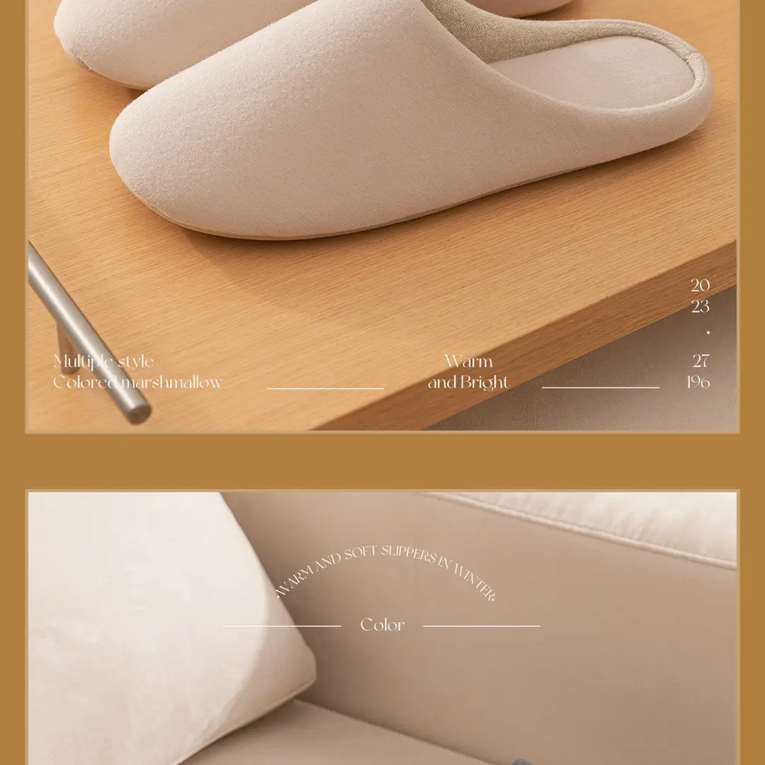 Silent Slippers for Women, Winter 2026 New Model, Indoor Home Wooden Floor Non-Slip Slippers, Couple's Cotton Slippers for Men in Winter — feature 18