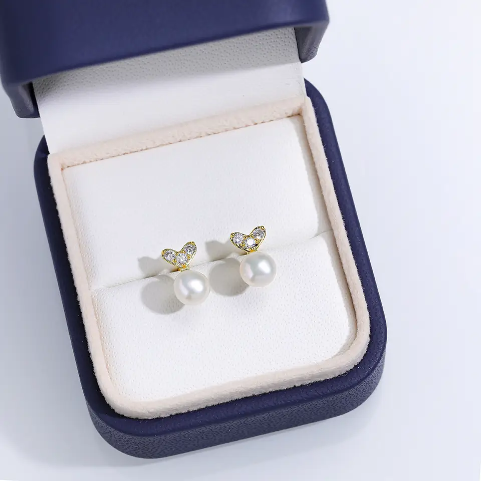 Natural Pearl Earrings for Women's High-End Jewelry — feature 13