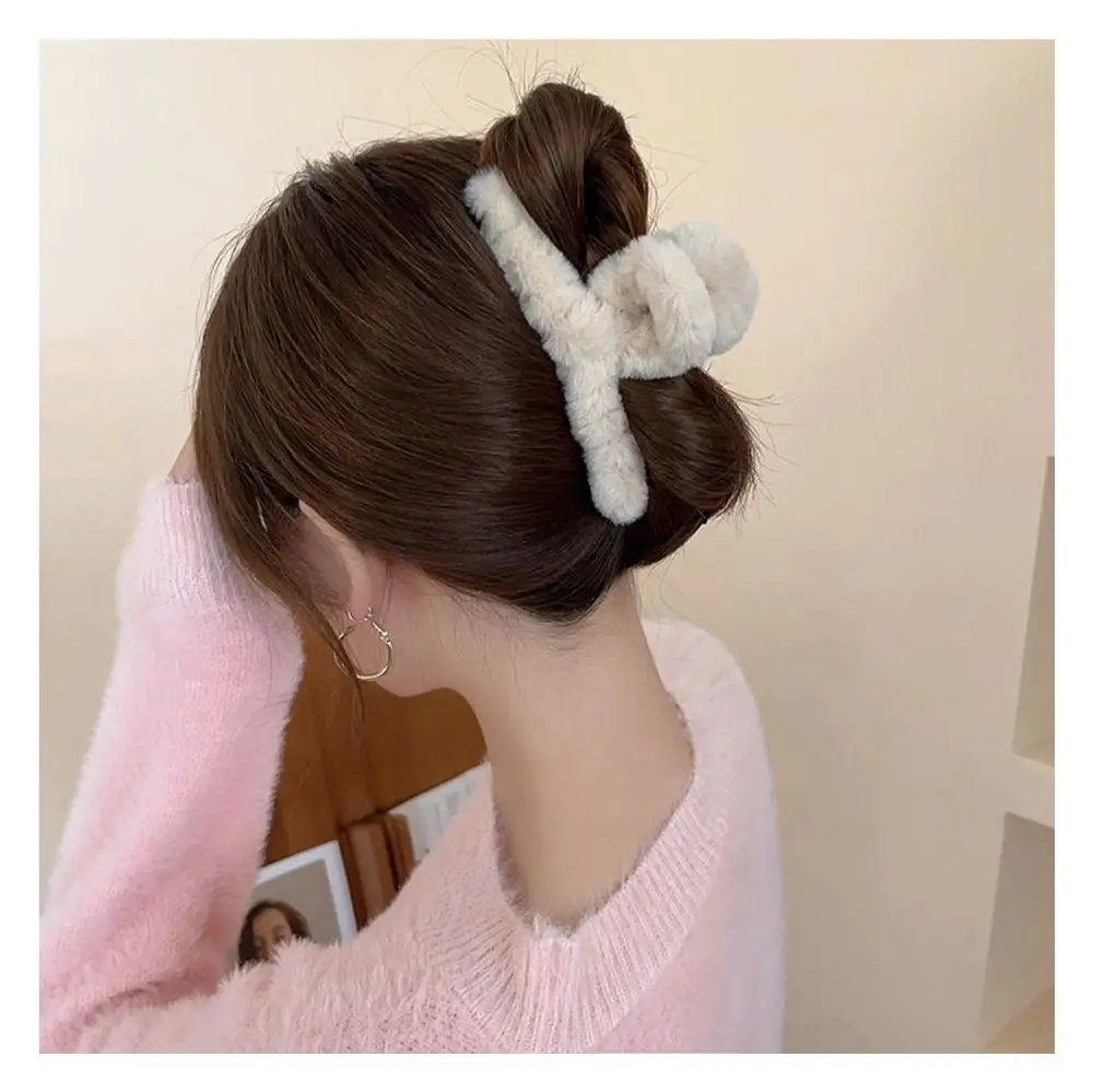 Plush Hairpin Clip for Women Winter Hairpin — feature 6
