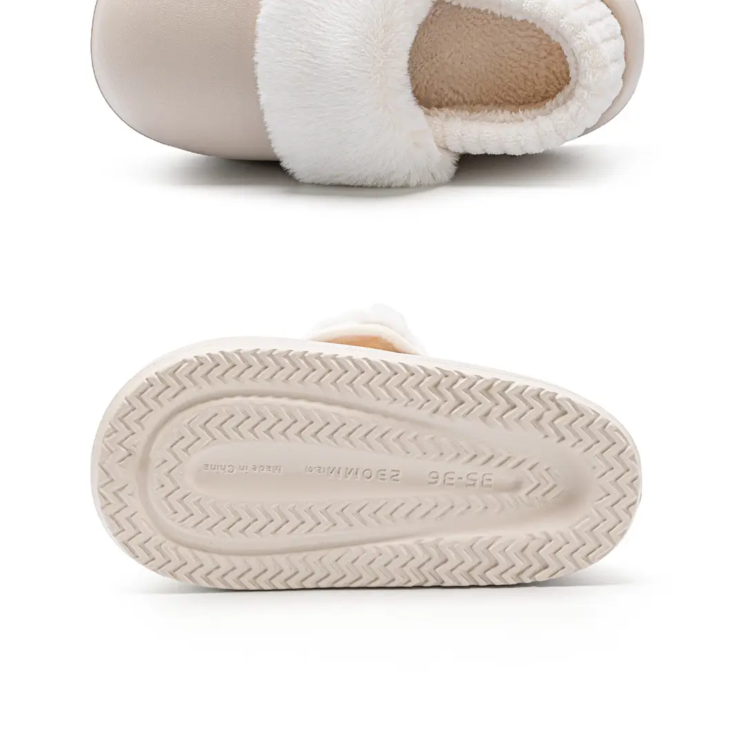 Waterproof Cotton Slippers for Women, Winter 2026 New Model, Indoor Home Soft-Soled Warm Plush Detachable Cotton Shoes — feature 19