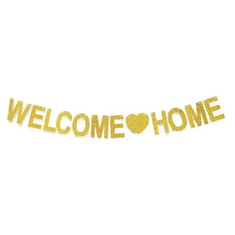 Welcome Home Decorative String with Heart