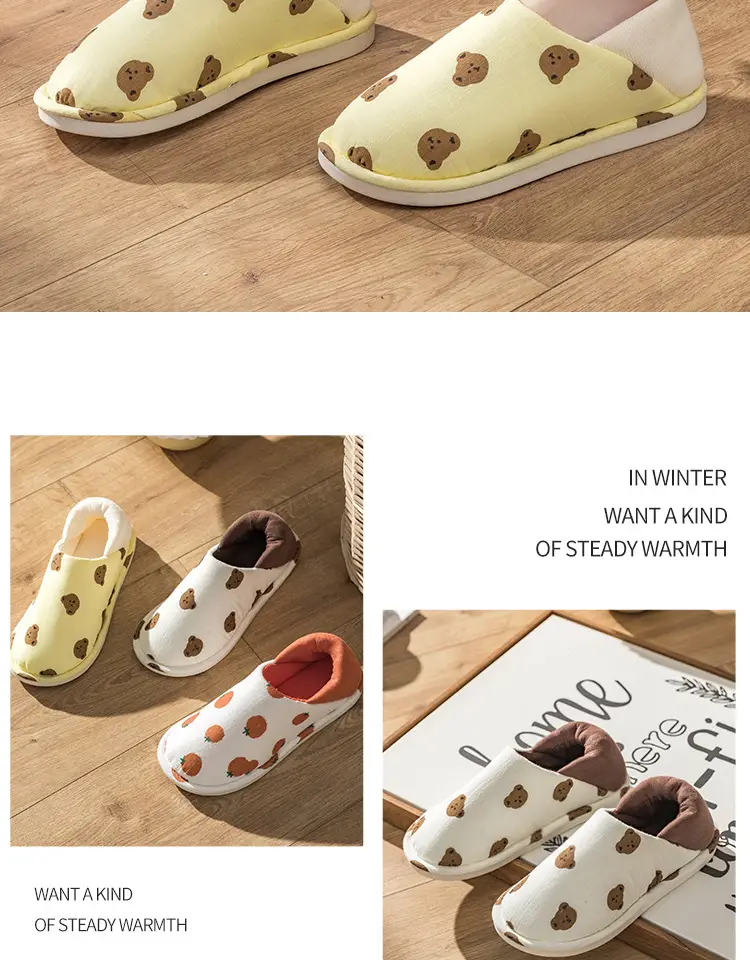 Moon Shoes Spring and Summer Thin Indoor Home Soft Bottom Heel Household Non-slip Cotton Slippers Female Pregnant Women Postpartum — feature 15