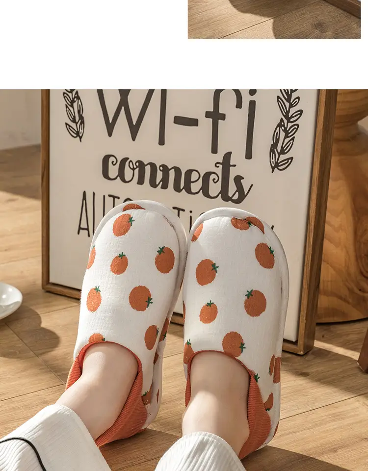 Moon Shoes Spring and Summer Thin Indoor Home Soft Bottom Heel Household Non-slip Cotton Slippers Female Pregnant Women Postpartum — feature 16