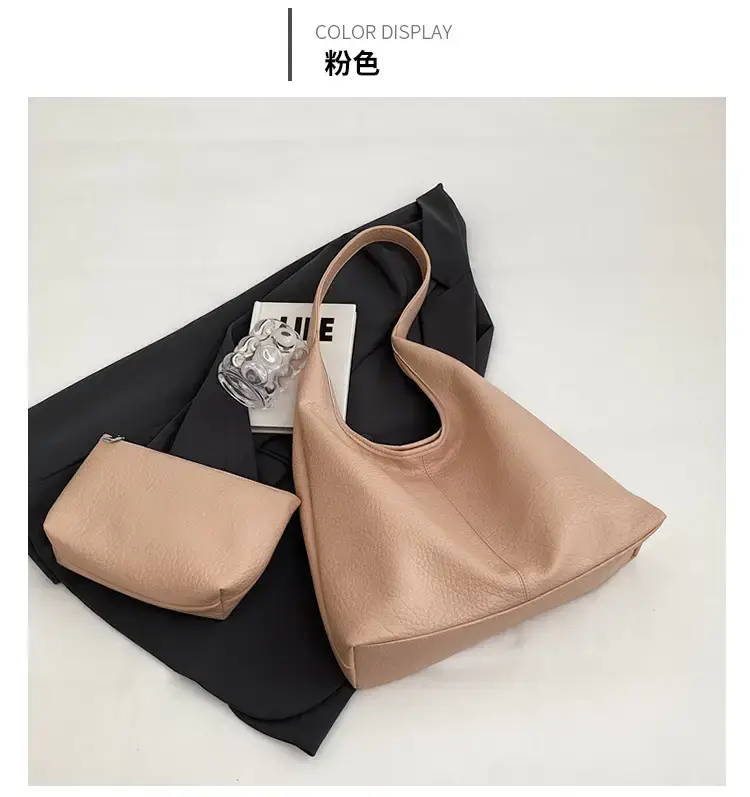 Women's Korean Style Tan Shoulder Bag 2023 — feature 15