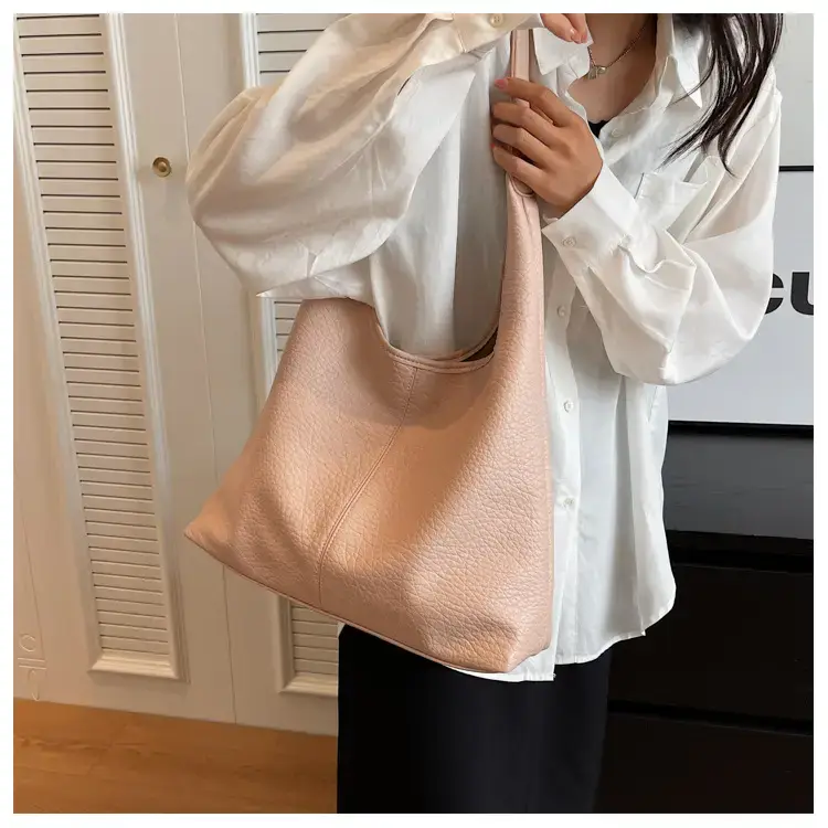 Women's Korean Style Tan Shoulder Bag 2023 — feature 29