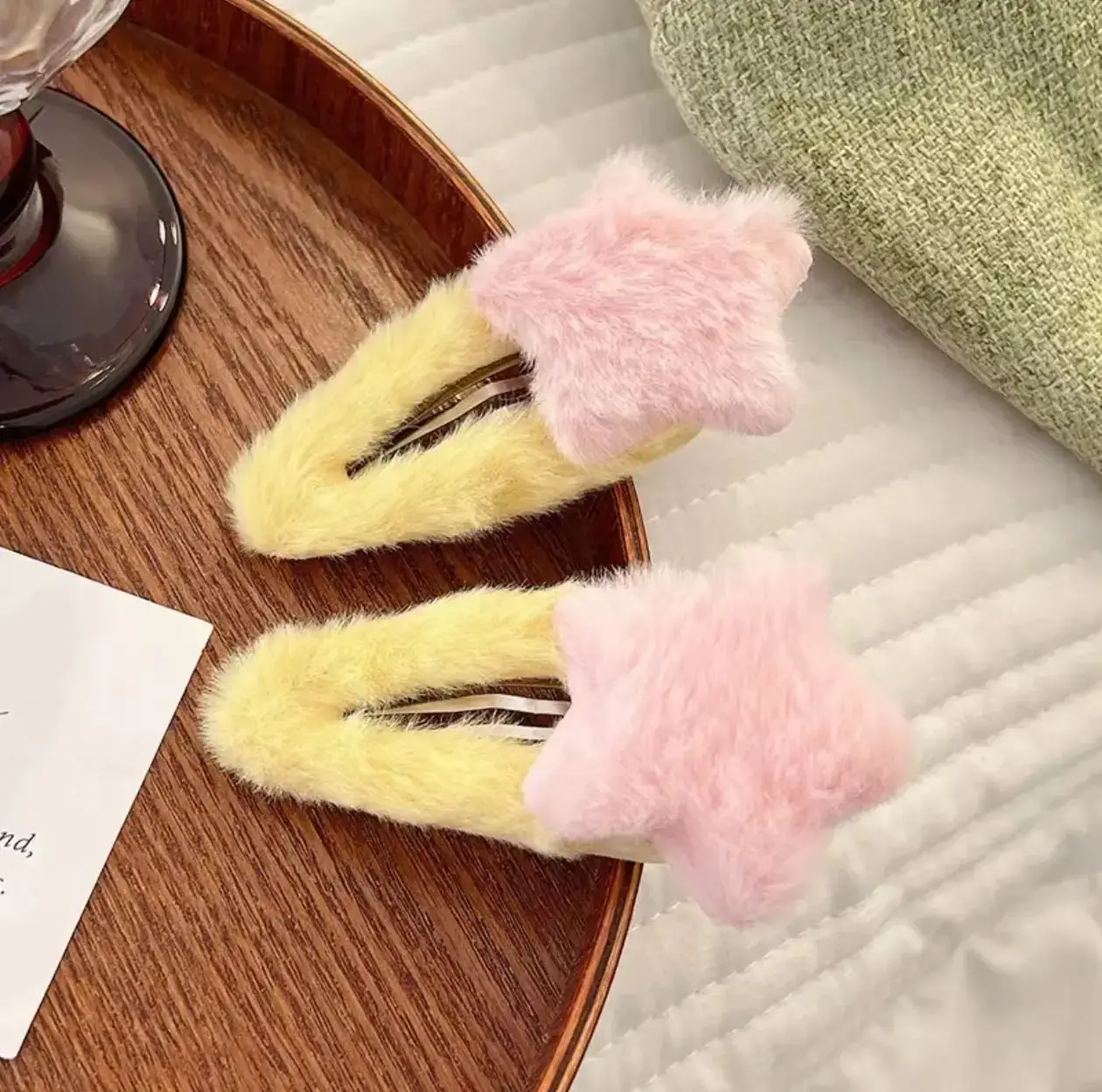 Plush Star BB Hair Clips Five-Pointed Sweet Cute — feature 12