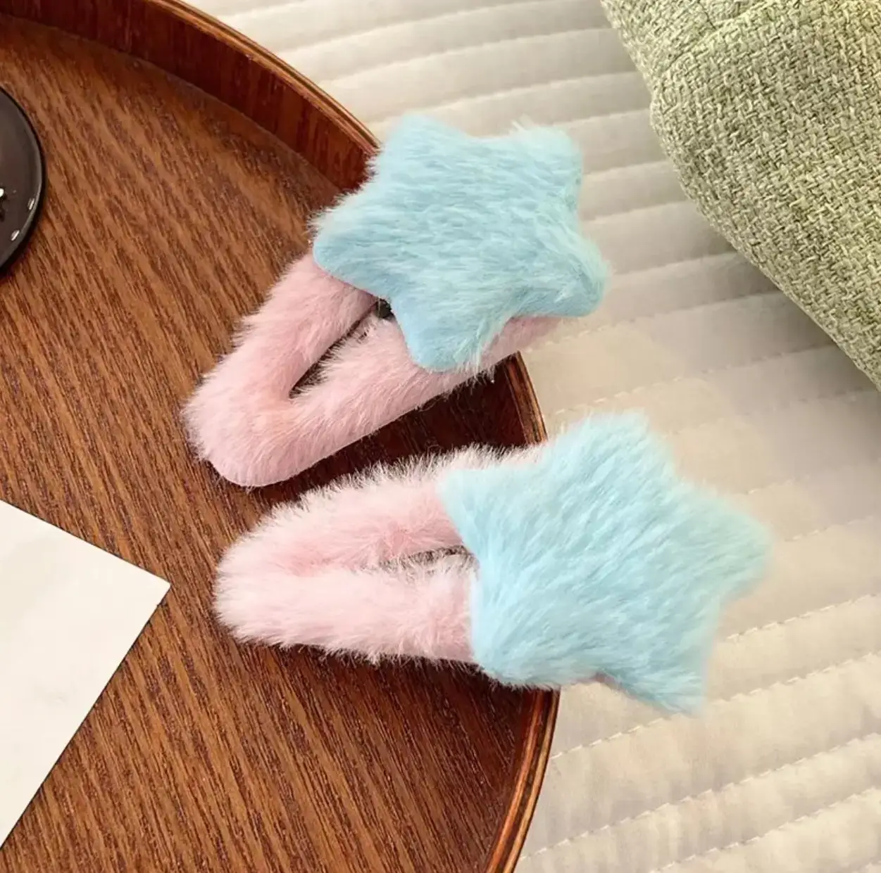Plush Star BB Hair Clips Five-Pointed Sweet Cute — feature 14