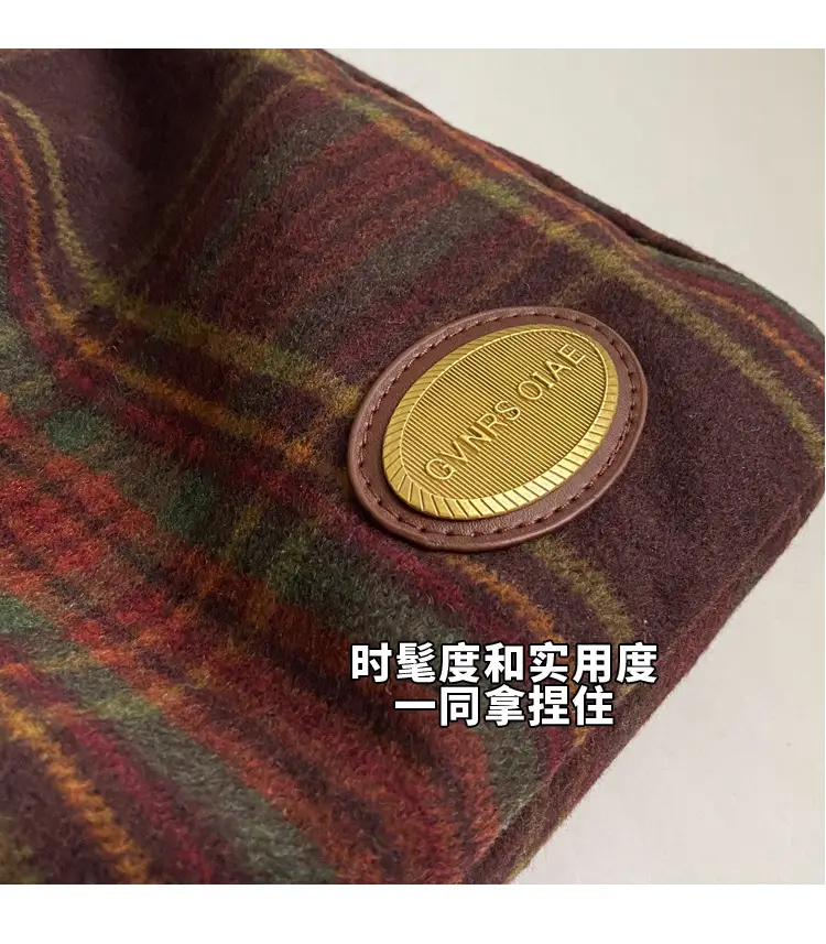 Women's Woolen Shoulder Bag 2023 New Style — feature 2