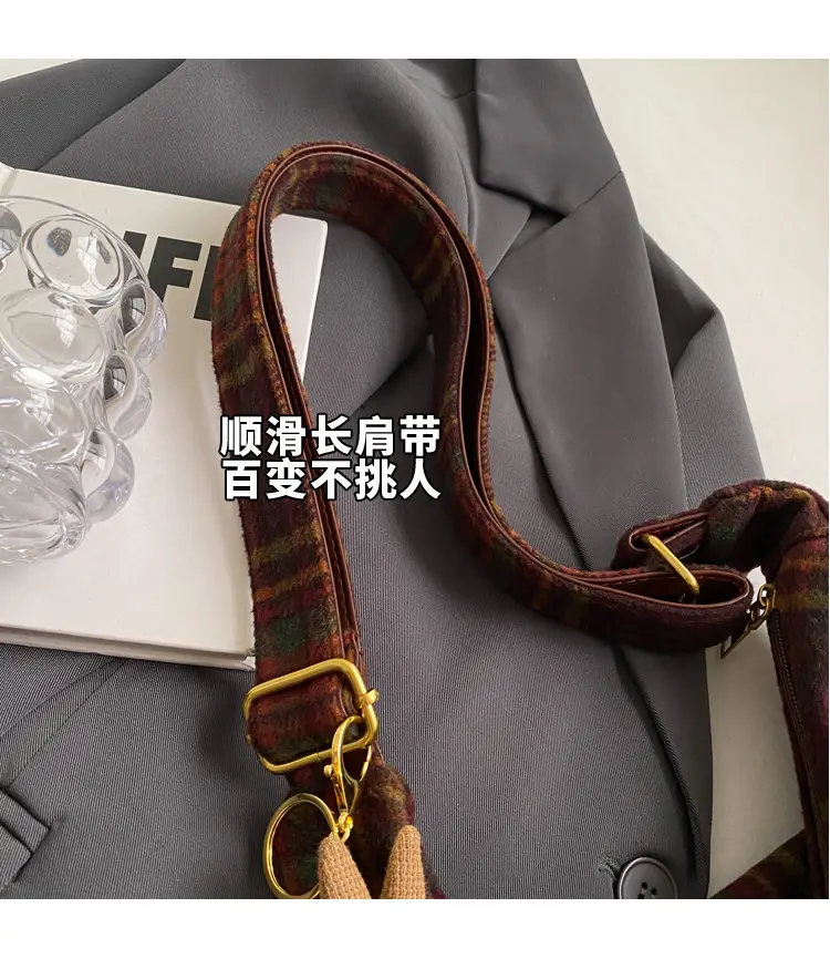 Women's Woolen Shoulder Bag 2023 New Style — feature 3