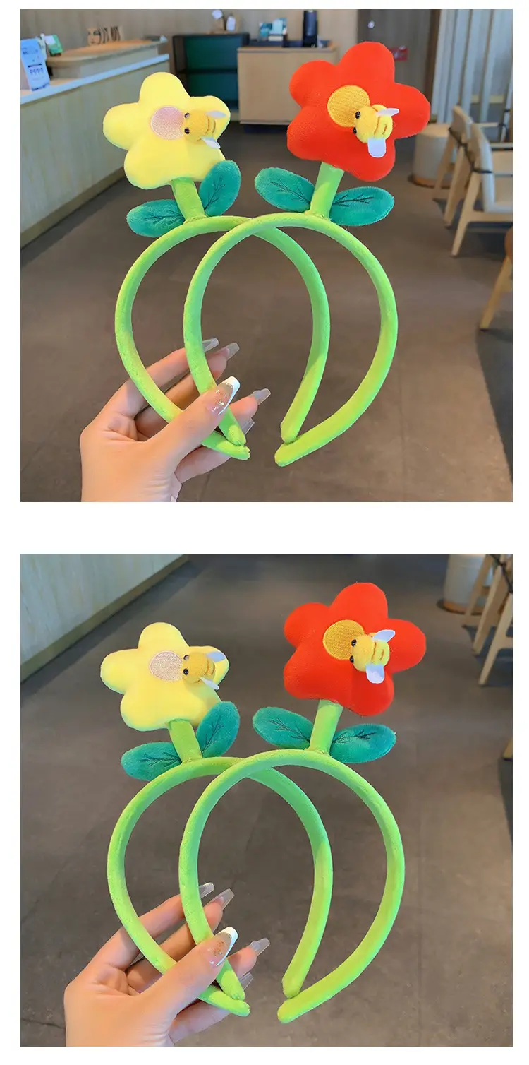 Green Frog Headband with Crown for Girls — feature 11