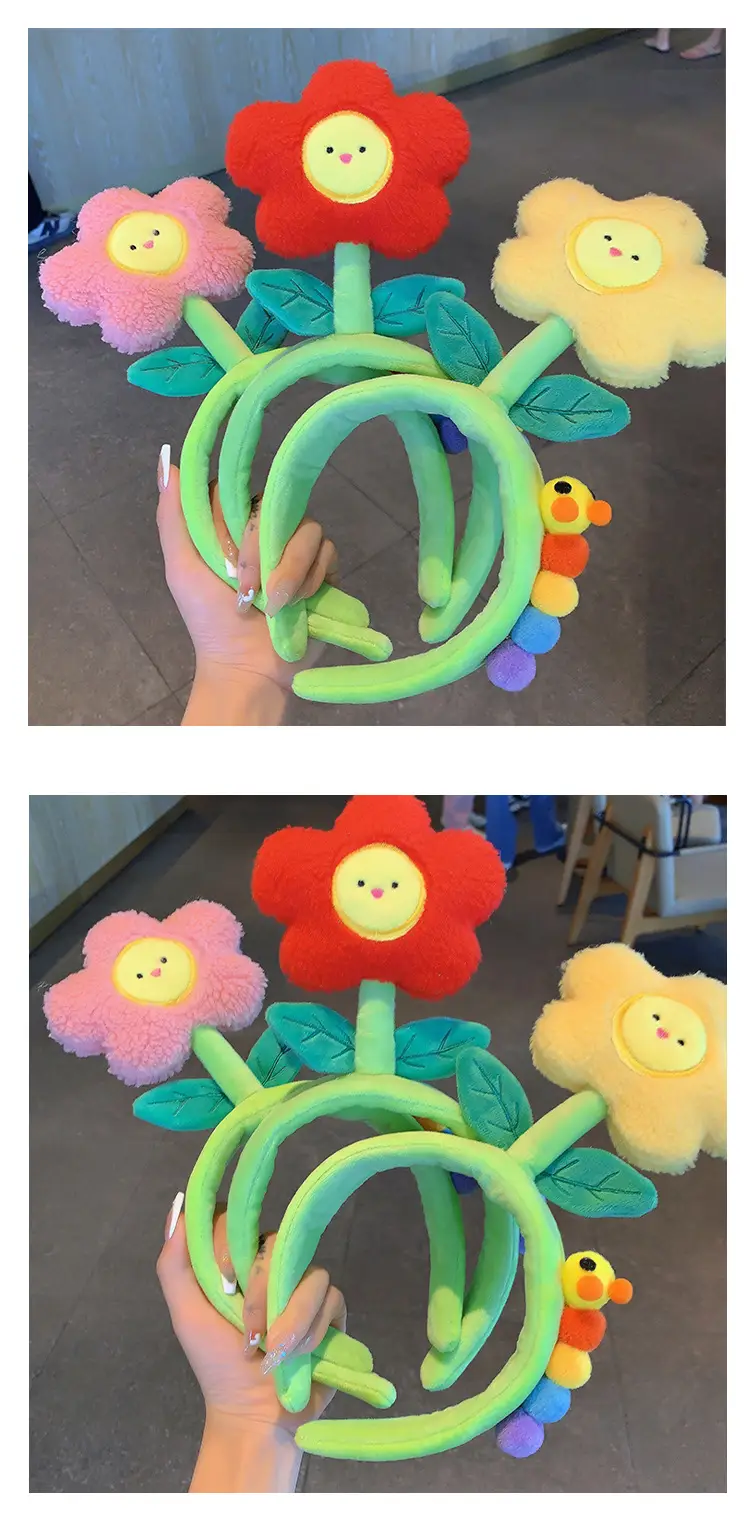 Green Frog Headband with Crown for Girls — feature 4