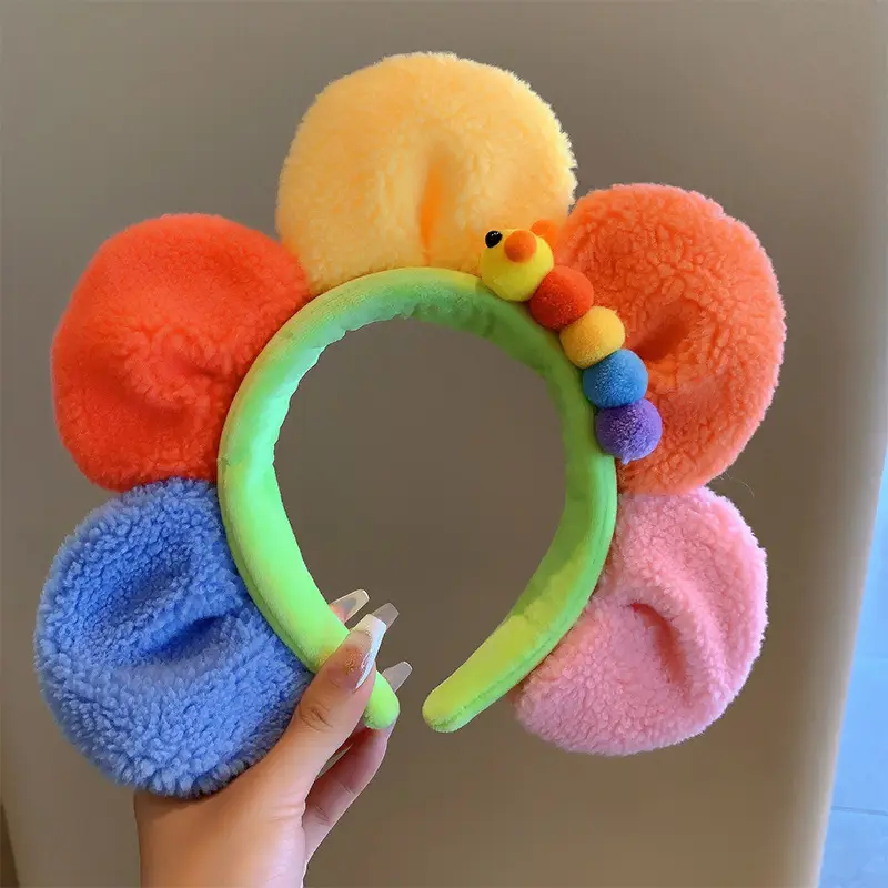 Green Frog Headband with Crown for Girls - Image 2