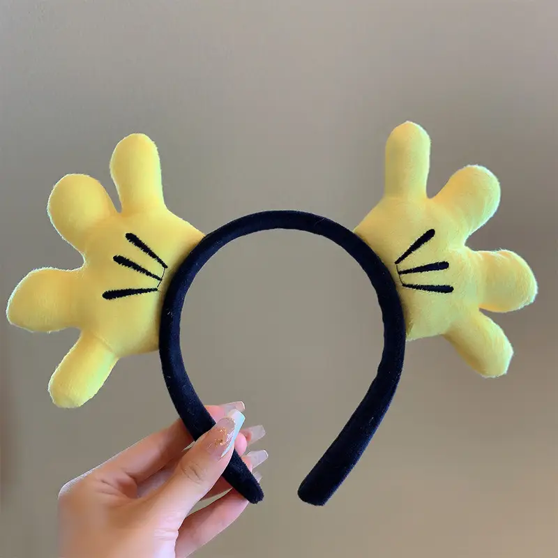 Green Frog Headband with Crown for Girls - Image 7