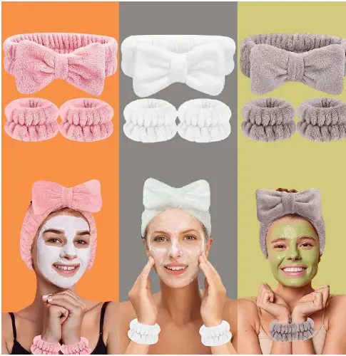 Yellow Soft Bow Hair Bands for Women — feature 1