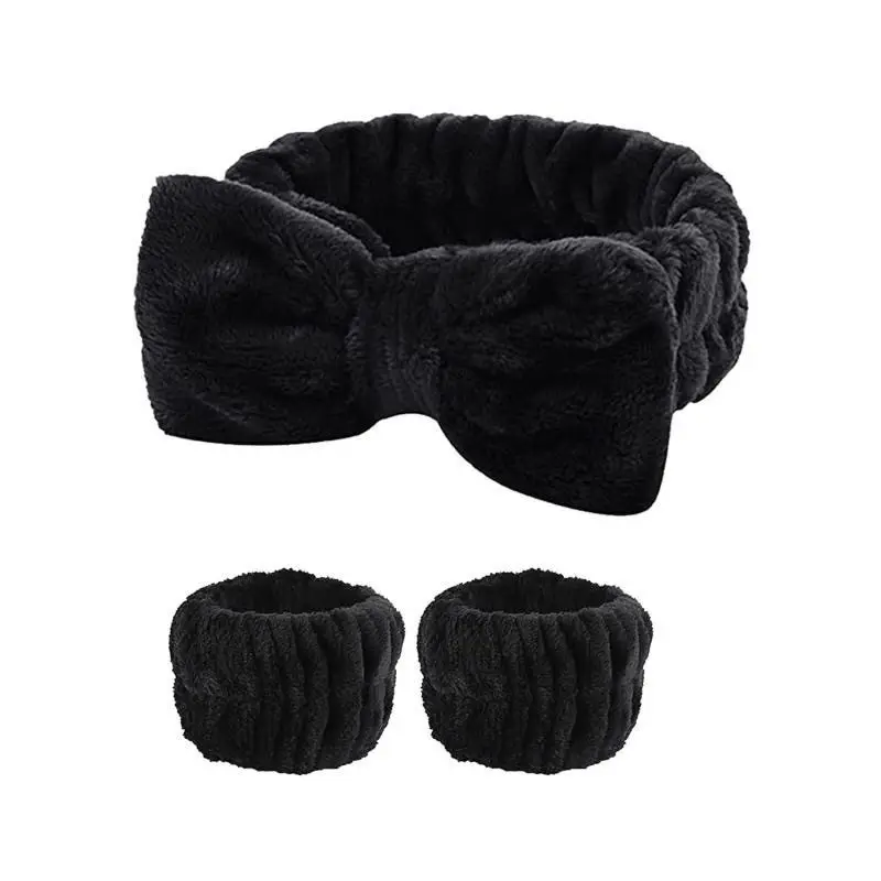 Yellow Soft Bow Hair Bands for Women — feature 6