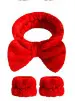 Yellow Soft Bow Hair Bands for Women