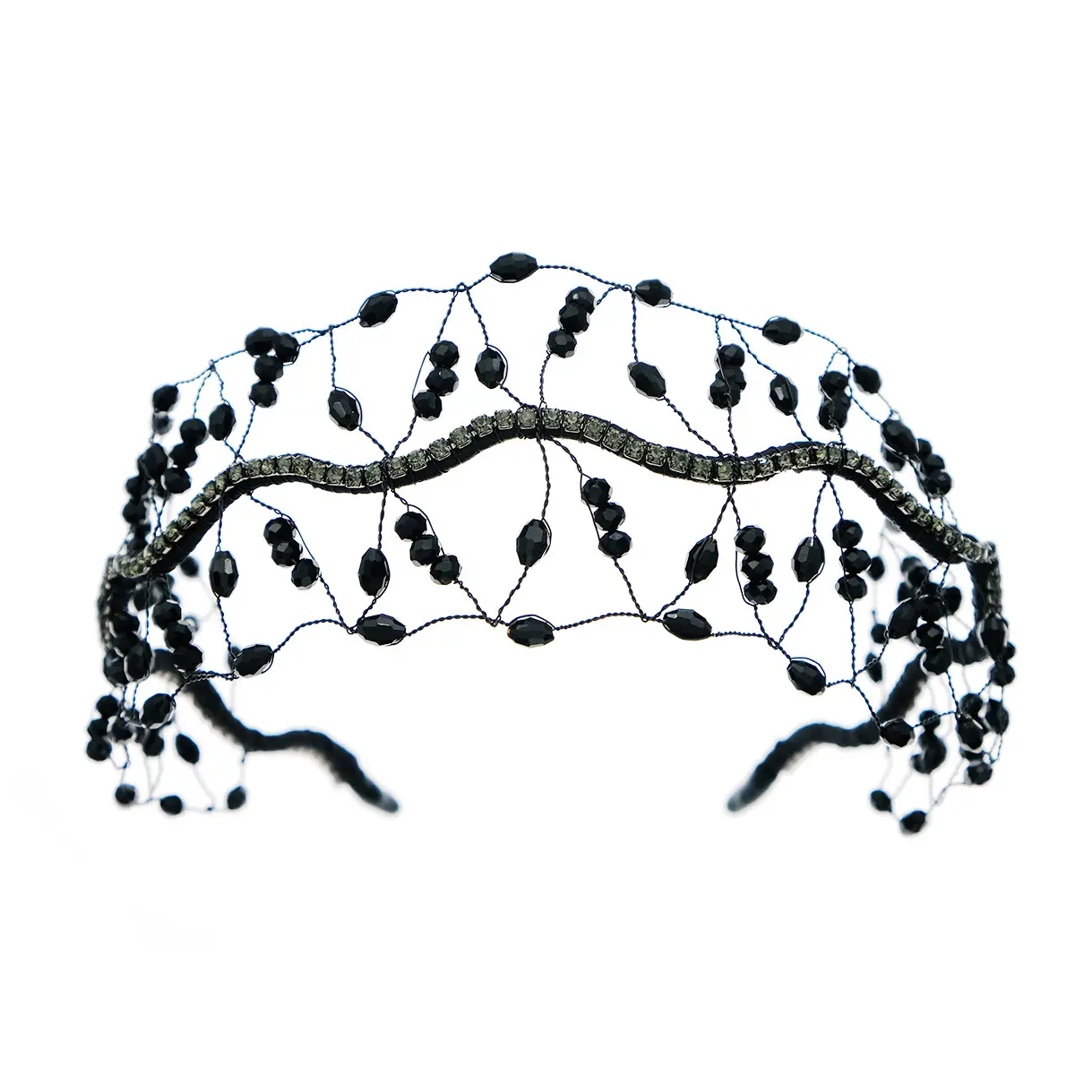 Crystal Hair Hoop for Bridal Party Wear - Image 8
