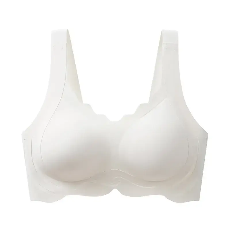 Plus Size Seamless Wireless Push Up Bra - Image 3