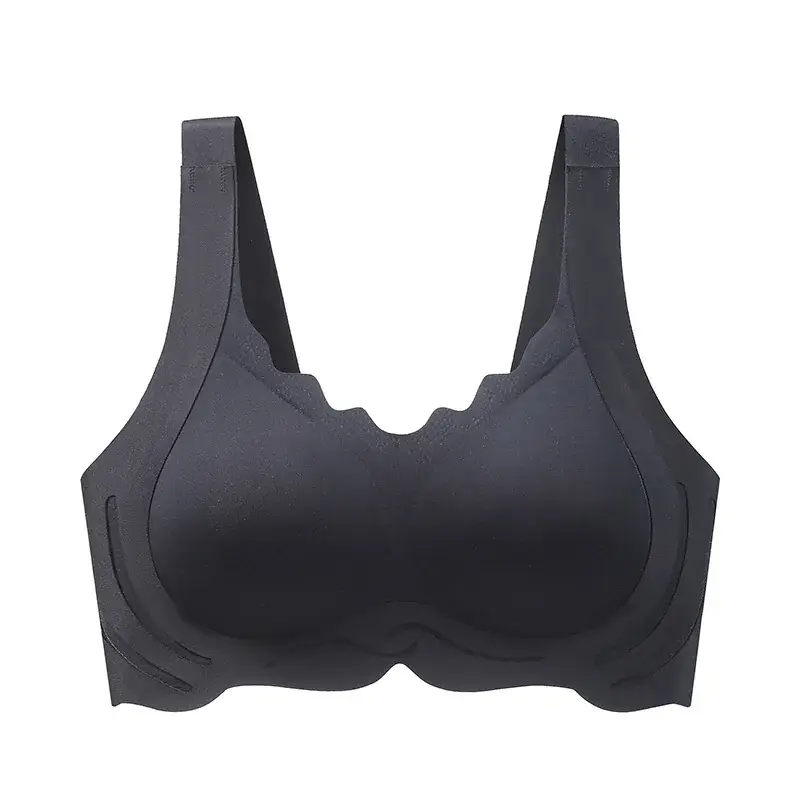 Plus Size Seamless Wireless Push Up Bra - Image 5