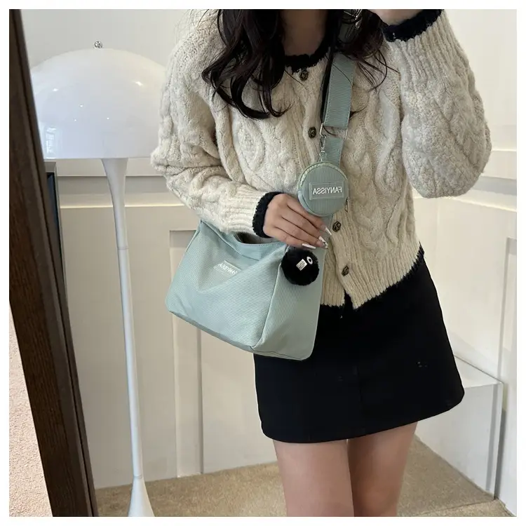 Nylon Shoulder Crossbody Bag 2023 Western Style — feature 15