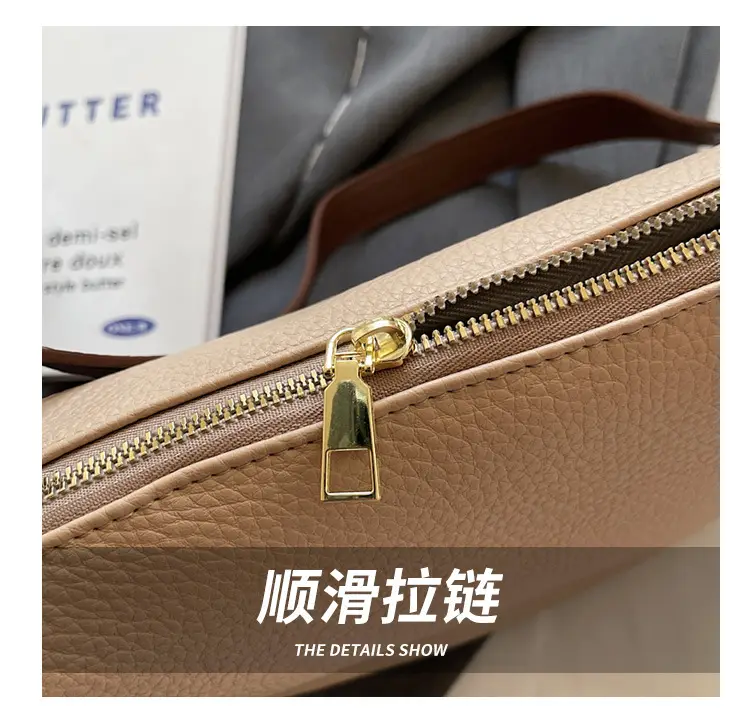 Women's Large Capacity Shoulder Crossbody Bag Cream New 2026 — feature 14