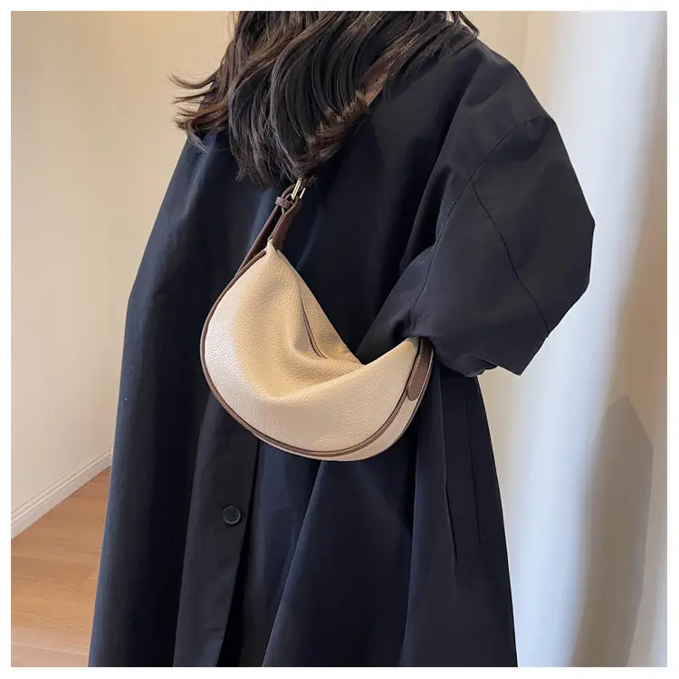 Women's Large Capacity Shoulder Crossbody Bag Cream New 2026 — feature 29